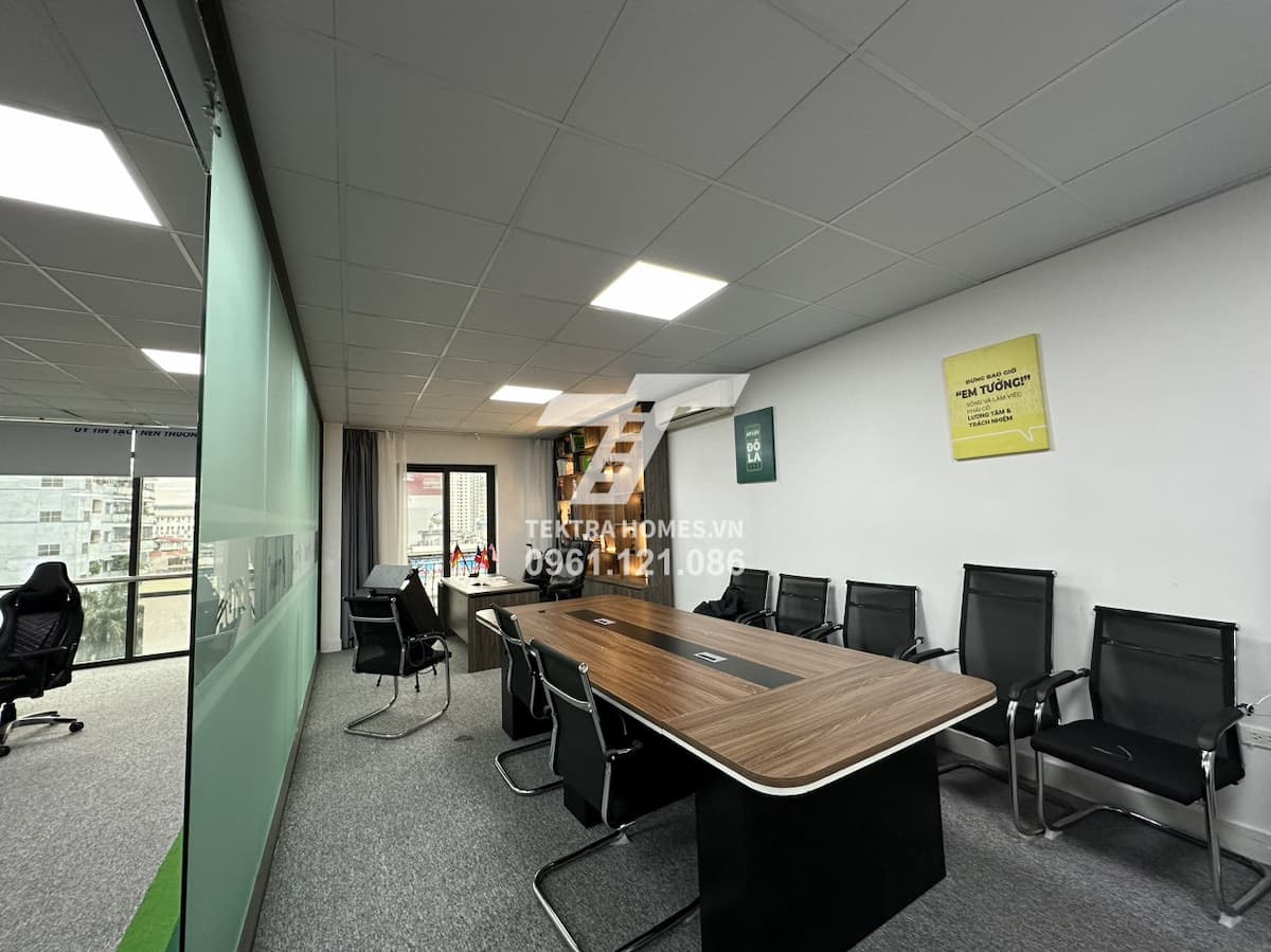 Cho thuê văn phòng sẵn nội thất tại Hàm nghi