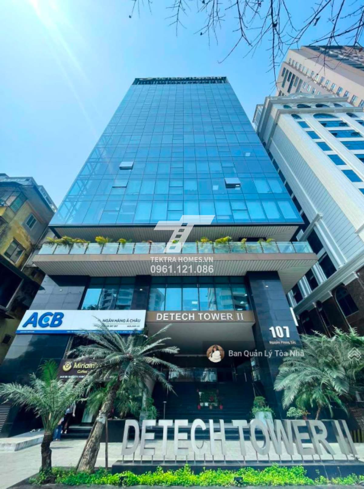 Cho thuê văn phòng Coworking tòa Detech Tower 2, Nguyễn Phong Sắc