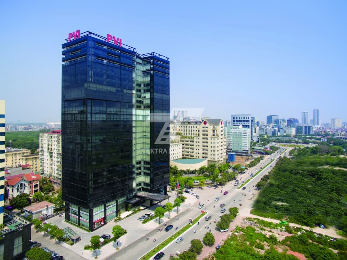 Tòa văn phòng hạng A - PVI Tower số 1 Phạm Văn Bạch
