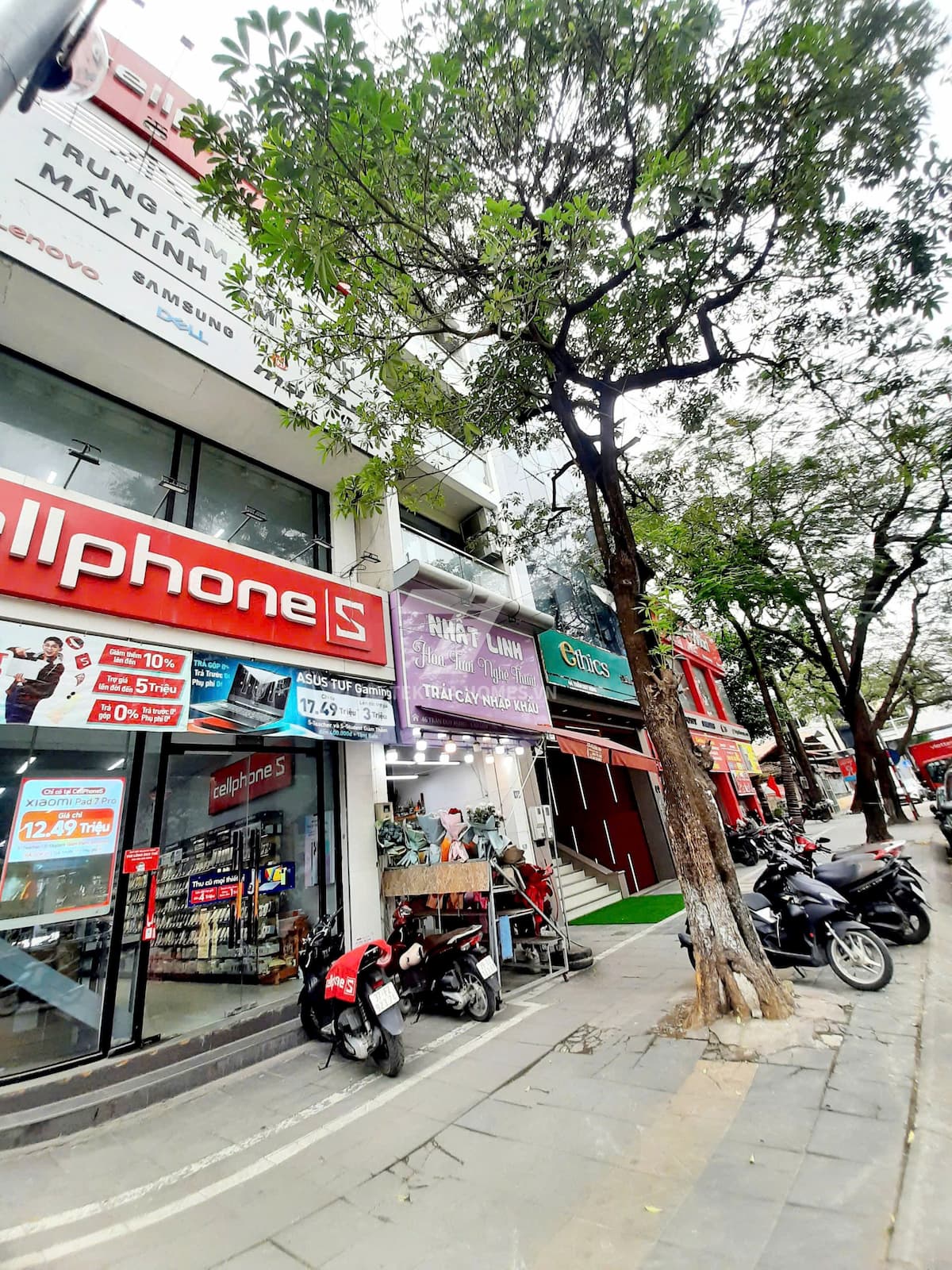 Cho thuê văn phòng mặt phố Trần Duy Hưng