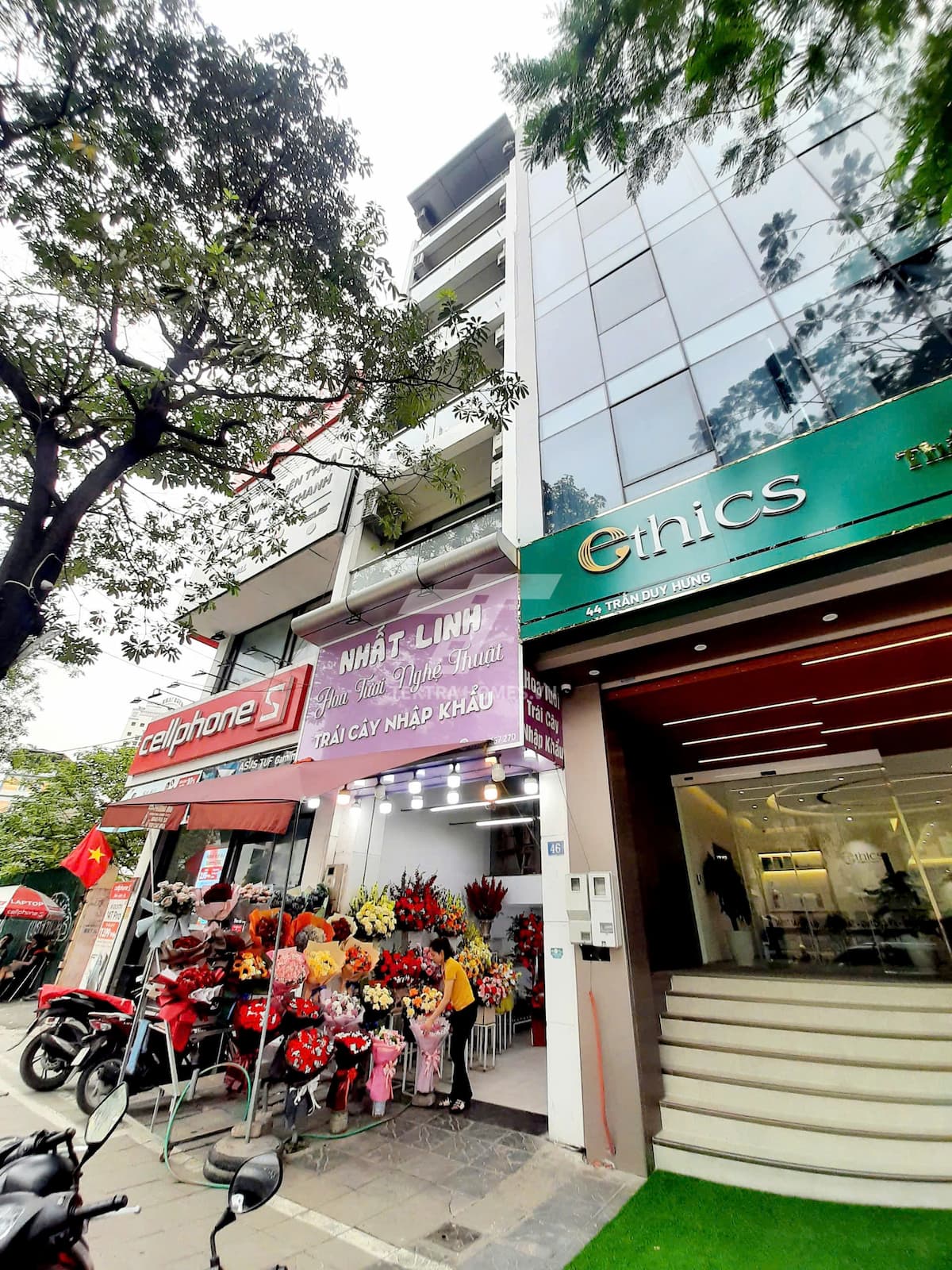 Cho thuê văn phòng mặt phố Trần Duy Hưng