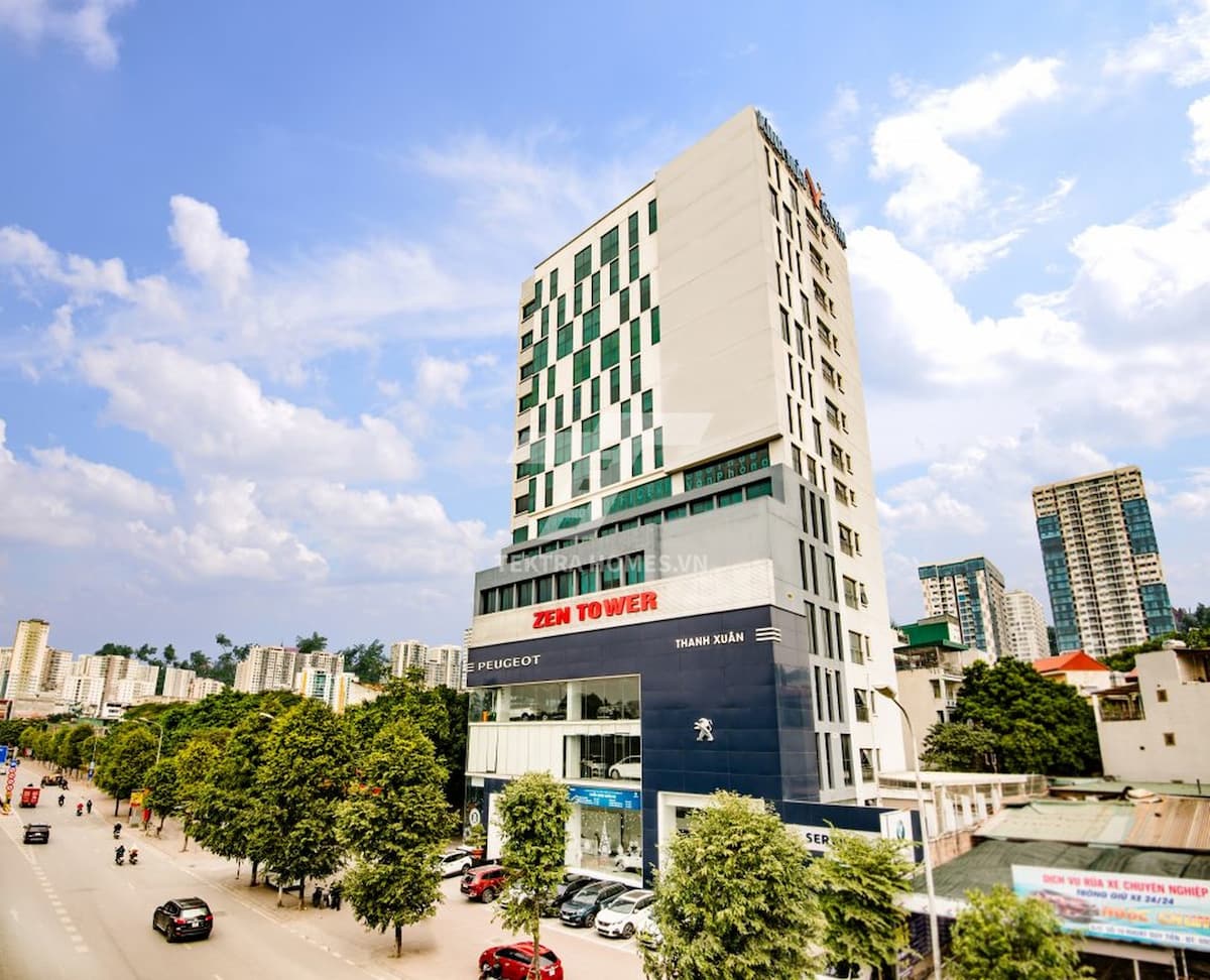 Cho thuê văn phòng tại tòa Zen Tower 12 Khuất Duy Tiến
