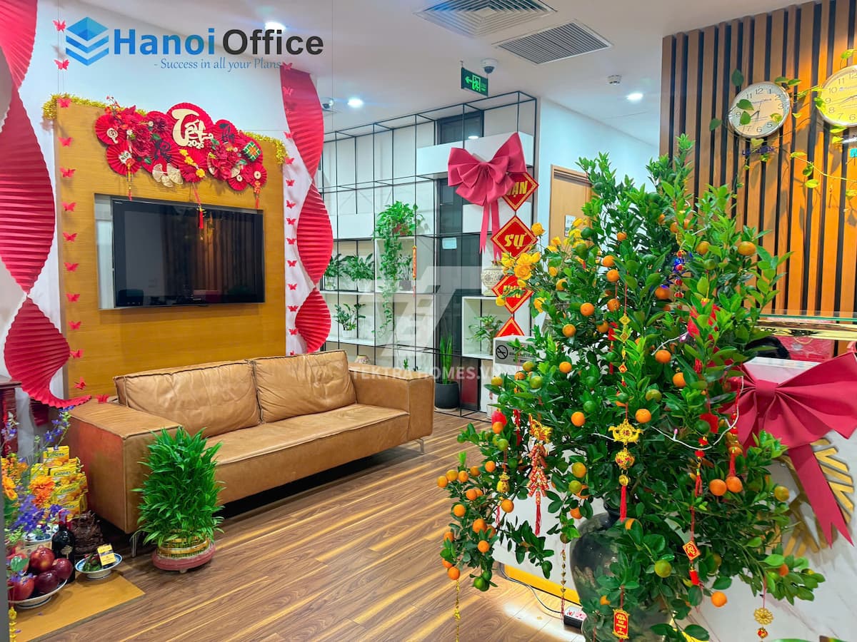 Cho thuê văn phòng trọn gói tòa The Golden Palm